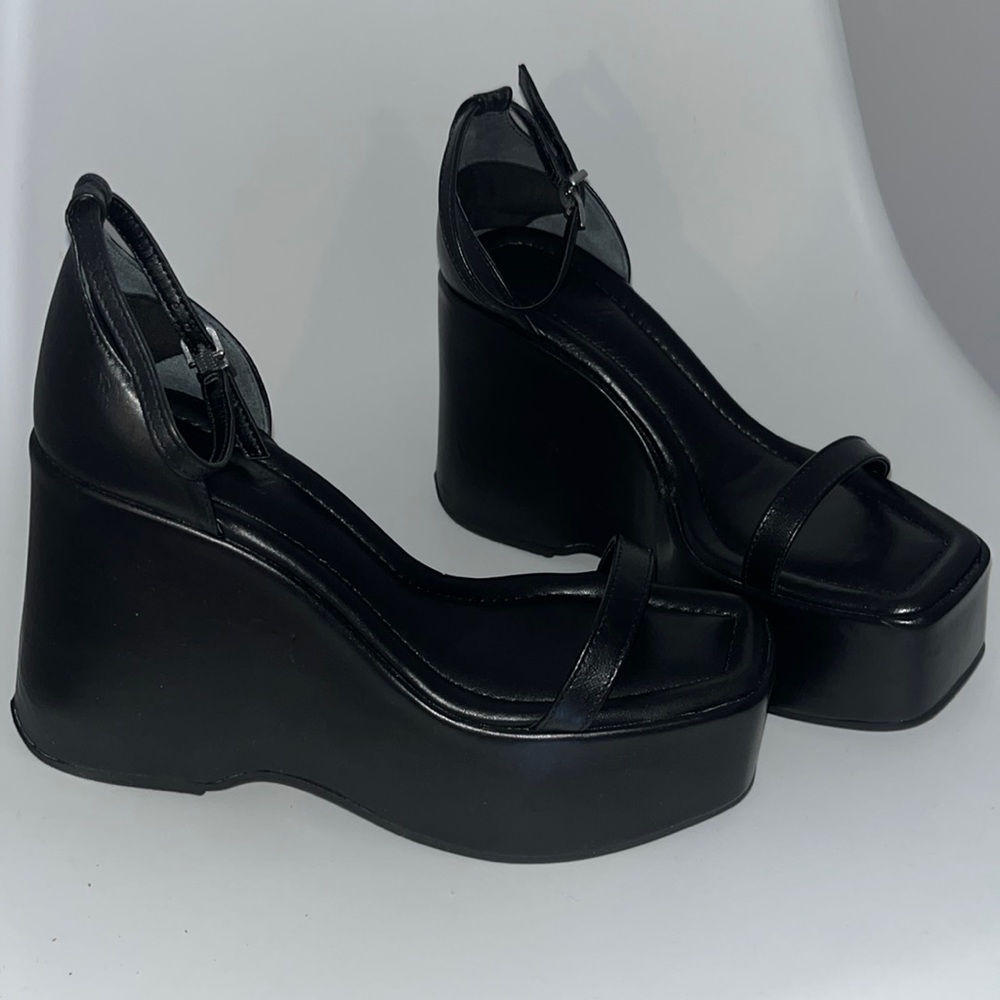 Schutz Mazda Wedge Sandals